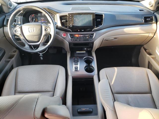 5FPYK3F79MB006669 - 2021 HONDA RIDGELINE RTL Blanc photo 8