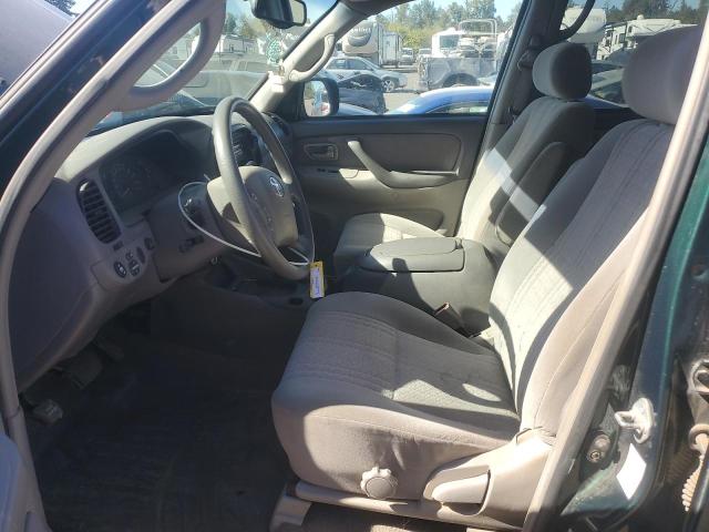 5TBDT44154S456610 - 2004 TOYOTA TUNDRA DOUBLE CAB SR5 GREEN photo 7