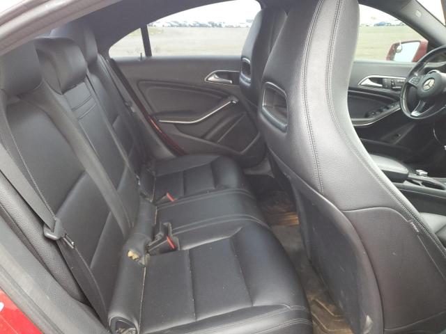 WDDSJ4GB8FN198588 - 2015 MERCEDES-BENZ CLA 250 4MATIC RED photo 10