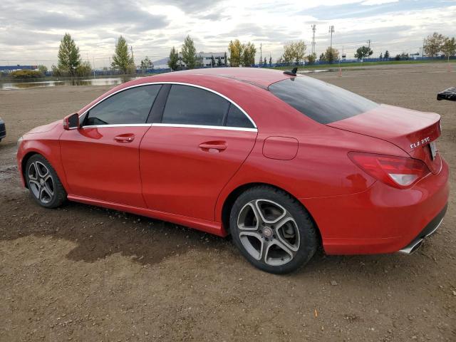WDDSJ4GB8FN198588 - 2015 MERCEDES-BENZ CLA 250 4MATIC RED photo 2