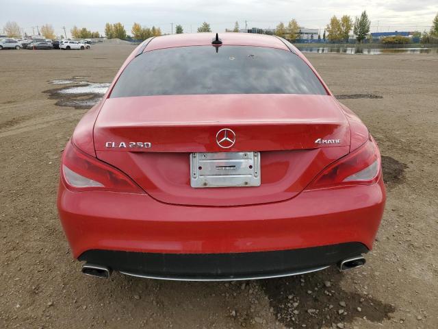 WDDSJ4GB8FN198588 - 2015 MERCEDES-BENZ CLA 250 4MATIC RED photo 6