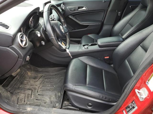 WDDSJ4GB8FN198588 - 2015 MERCEDES-BENZ CLA 250 4MATIC RED photo 7