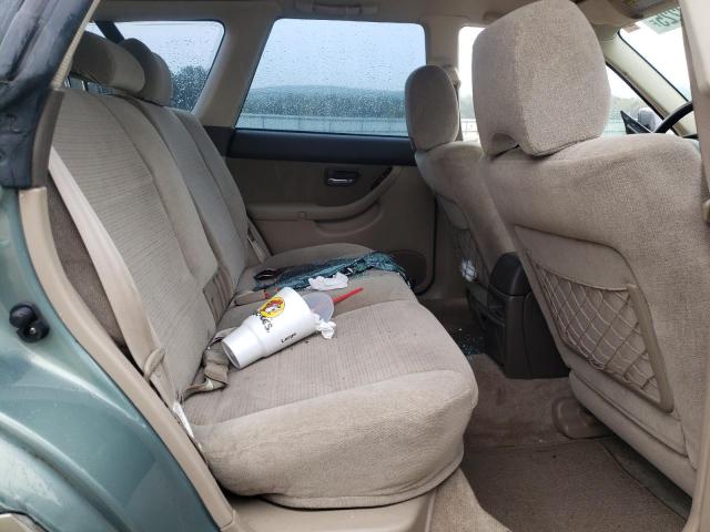 4S3BH675547615615 - 2004 SUBARU LEGACY OUTBACK AWP Yaşıl foto 11