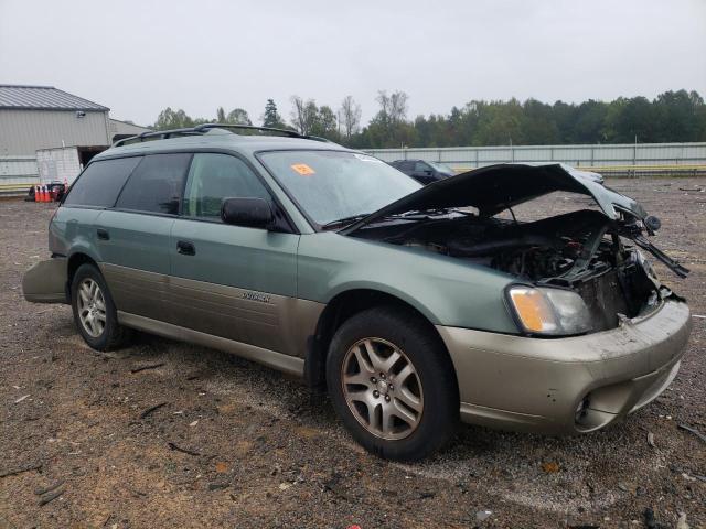 4S3BH675547615615 - 2004 SUBARU LEGACY OUTBACK AWP Yaşıl foto 4