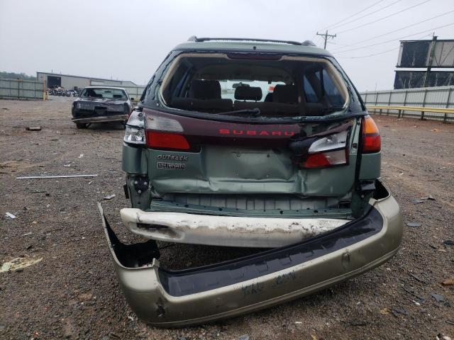 4S3BH675547615615 - 2004 SUBARU LEGACY OUTBACK AWP Yaşıl foto 6