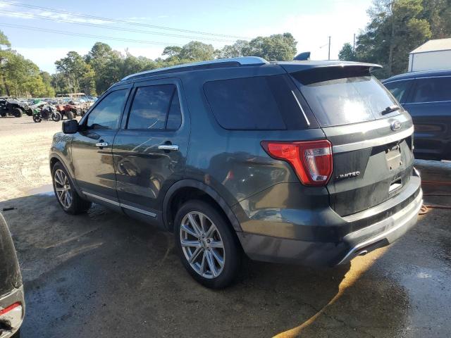 1FM5K7F83GGB43169 - 2016 FORD EXPLORER LIMITED GREEN photo 2
