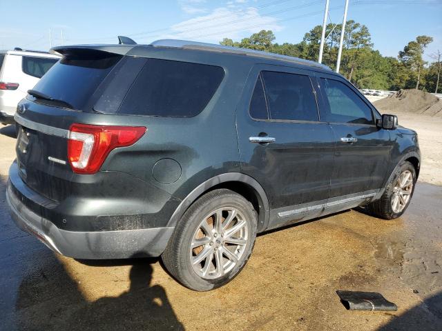 1FM5K7F83GGB43169 - 2016 FORD EXPLORER LIMITED GREEN photo 3