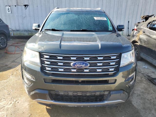 1FM5K7F83GGB43169 - 2016 FORD EXPLORER LIMITED GREEN photo 5