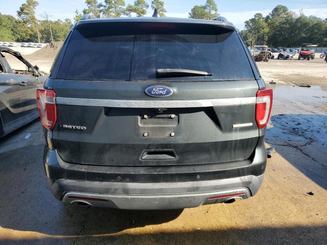 1FM5K7F83GGB43169 - 2016 FORD EXPLORER LIMITED GREEN photo 6