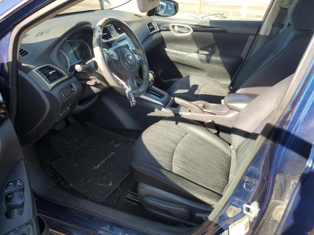 3N1AB7APXGY216895 - 2016 NISSAN SENTRA S BLUE photo 7