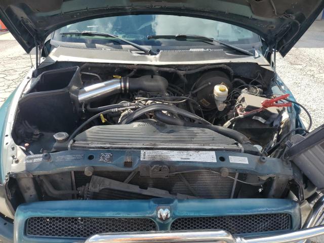 1B7HF16Z1WS518015 - 1998 DODGE RAM 1500 BLUE photo 11