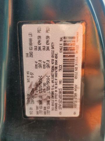 1B7HF16Z1WS518015 - 1998 DODGE RAM 1500 BLUE photo 12