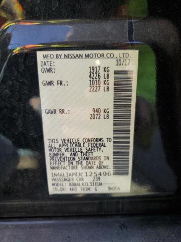 1N4AL3AP0JC125496 - 2018 NISSAN ALTIMA 2.5 Negro foto 12