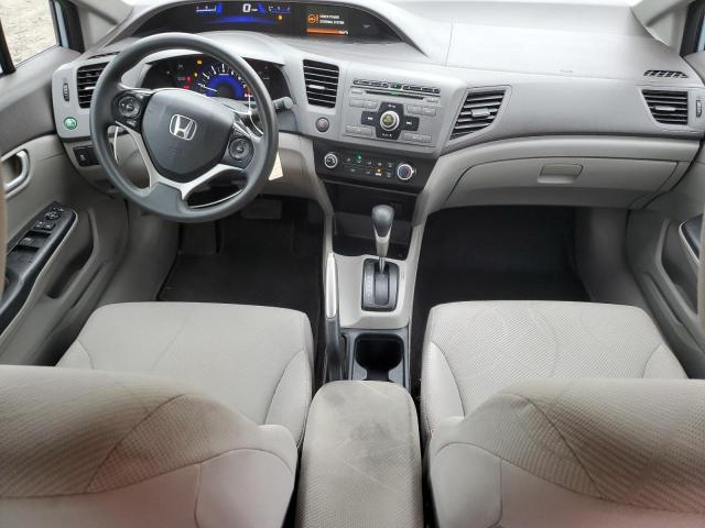 19XFB2F55CE369855 - 2012 HONDA CIVIC LX ლურჯი ფოტო 8