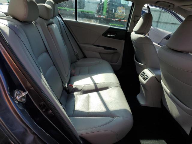 1HGCR3F08HA010455 - 2017 HONDA ACCORD EXL GRAY photo 10