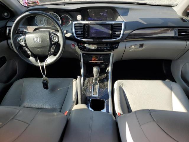 1HGCR3F08HA010455 - 2017 HONDA ACCORD EXL GRAY photo 8