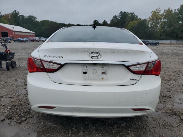 5NPEC4AC6DH612029 - 2013 HYUNDAI SONATA SE WHITE photo 6