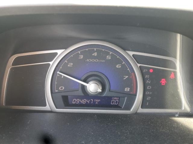 1HGFA16507L097291 - 2007 HONDA CIVIC LX BLACK photo 9