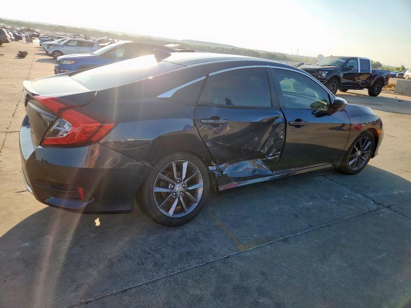 19XFC1F39ME207864 - 2021 HONDA CIVIC EX GRAY photo 3