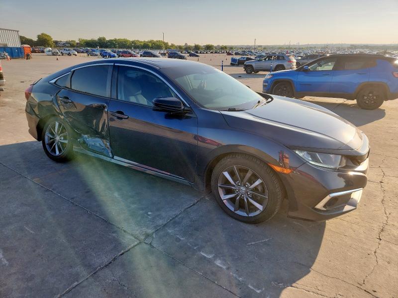 19XFC1F39ME207864 - 2021 HONDA CIVIC EX GRAY photo 4