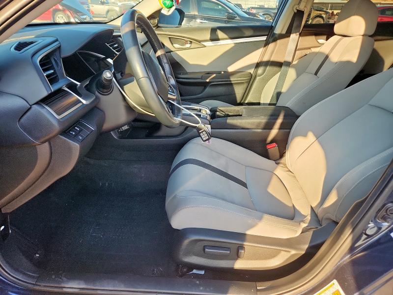 19XFC1F39ME207864 - 2021 HONDA CIVIC EX GRAY photo 7