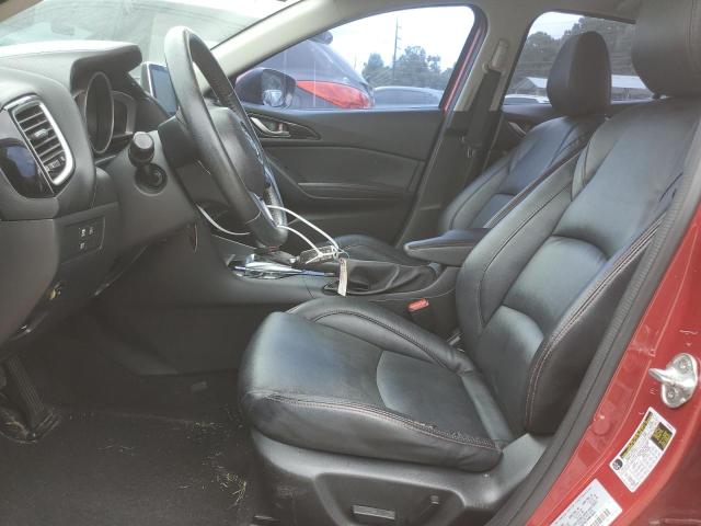 JM1BM1W78F1240357 - 2015 MAZDA 3 GRAND TOURING RED photo 7