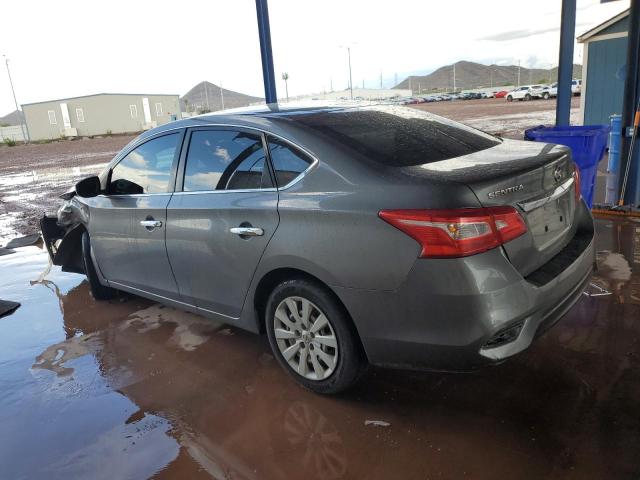 3N1AB7AP2KY250743 - 2019 NISSAN SENTRA S Сұр фото 2