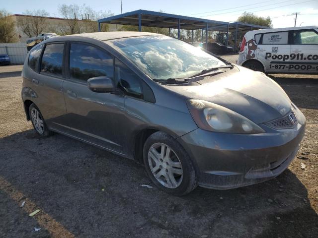 JHMGE8H33DC014555 - 2013 HONDA FIT GRAY photo 4