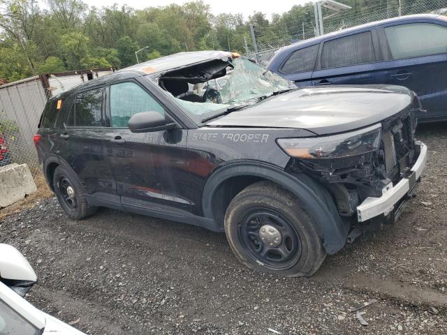 1FM5K8AB0PGB59600 - 2023 FORD EXPLORER POLICE INTERCEPTOR Սև լուսանկար 4