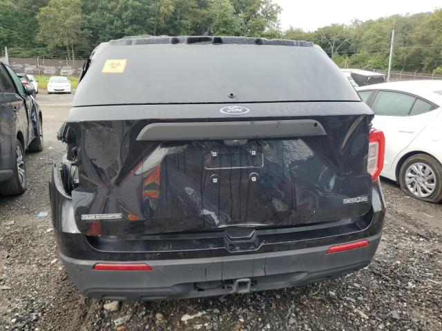 1FM5K8AB0PGB59600 - 2023 FORD EXPLORER POLICE INTERCEPTOR Սև լուսանկար 6