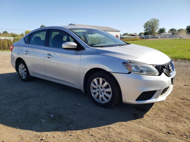 3N1AB7AP7KY203482 - 2019 NISSAN SENTRA S Silber Foto 4
