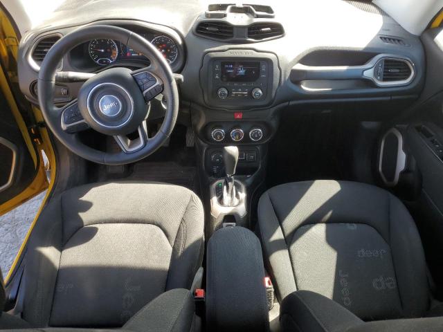 ZACCJBAB0HPE63557 - 2017 JEEP RENEGADE SPORT YELLOW photo 8