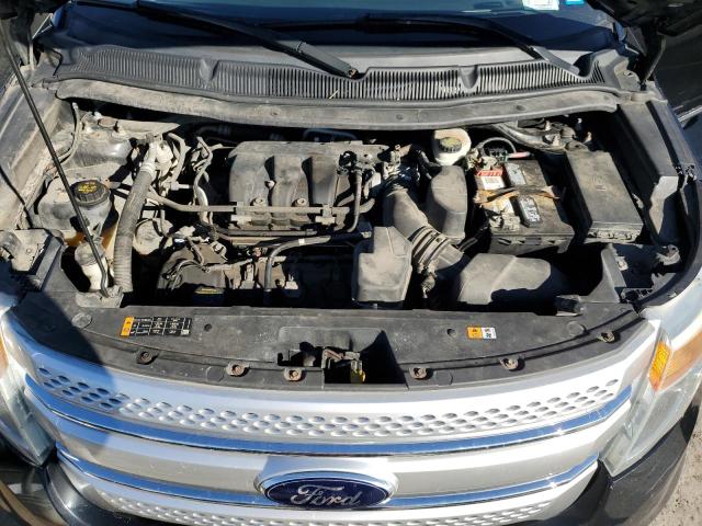 1FM5K8D80EGA46906 - 2014 FORD EXPLORER XLT Schwarz Foto 12