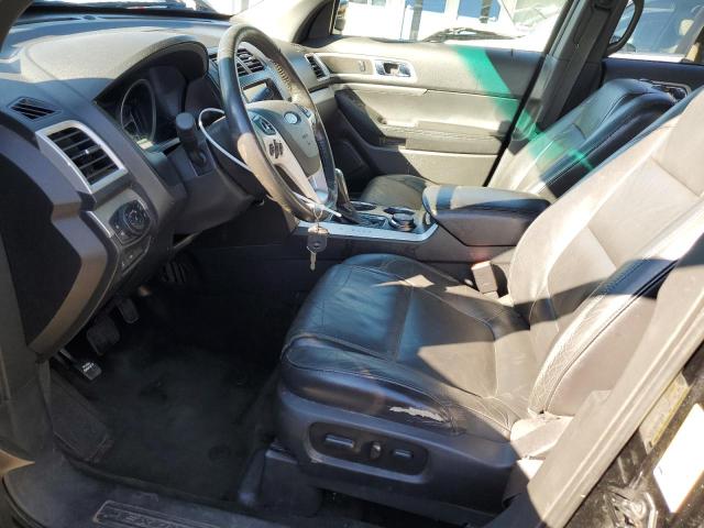 1FM5K8D80EGA46906 - 2014 FORD EXPLORER XLT Schwarz Foto 7