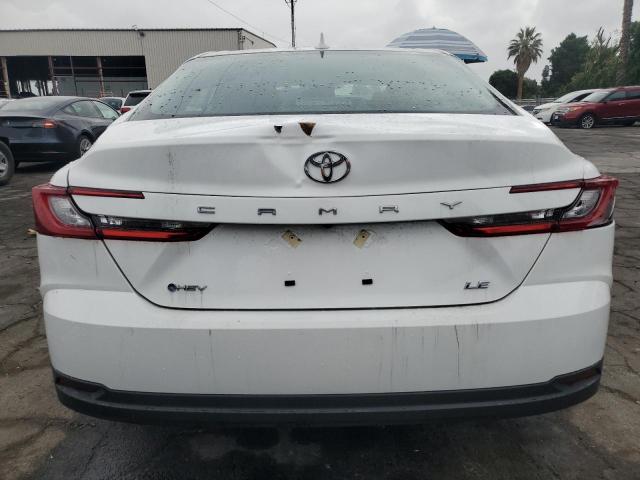 4T1DAACK4SU119503 - 2025 TOYOTA CAMRY XSE WHITE photo 6