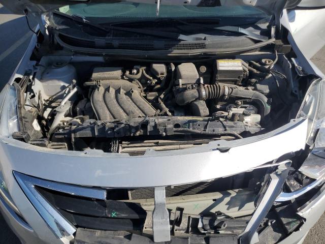 3N1CN7AP6KL813614 - 2019 NISSAN VERSA S SILVER photo 11