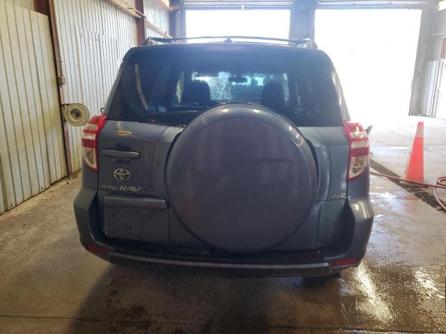 JTMBF4DV0AD038584 - 2010 TOYOTA RAV4 BLUE photo 6