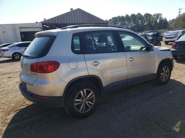 WVGAV7AX8FW565978 - 2015 VOLKSWAGEN TIGUAN S SILVER photo 3