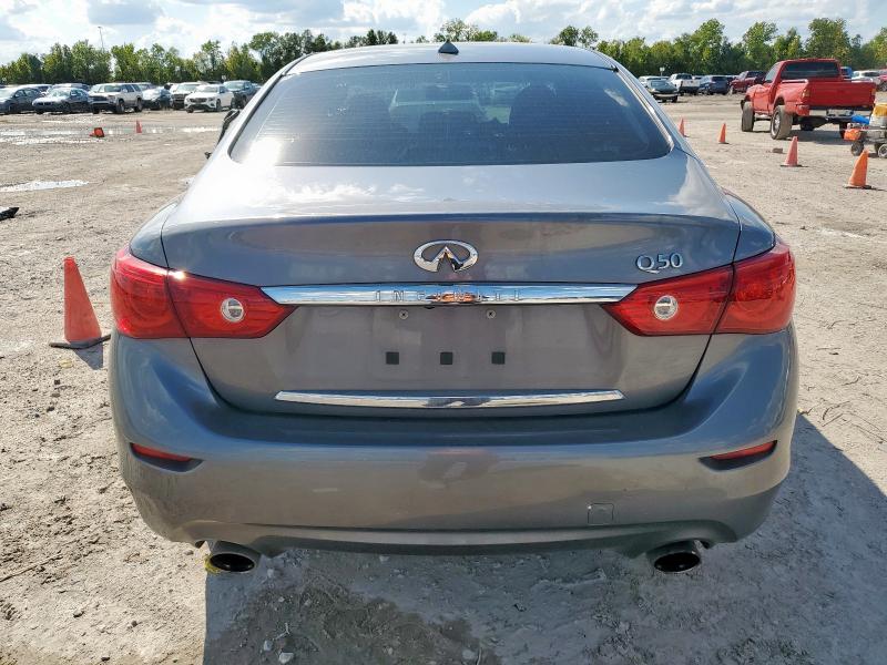 JN1BV7AP4FM356986 - 2015 INFINITI Q50 BASE Gümüş foto 6