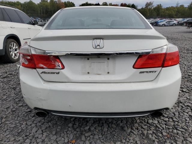 1HGCR2F57DA111776 - 2013 HONDA ACCORD SPORT WHITE photo 6