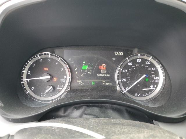 5TDGZRBH5NS561374 - 2022 TOYOTA HIGHLANDER XLE GRAY photo 9