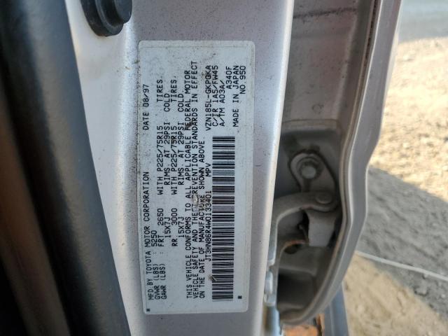 JT3HN86R4W0133401 - 1998 TOYOTA 4RUNNER SR5 Қоңыр фото 12