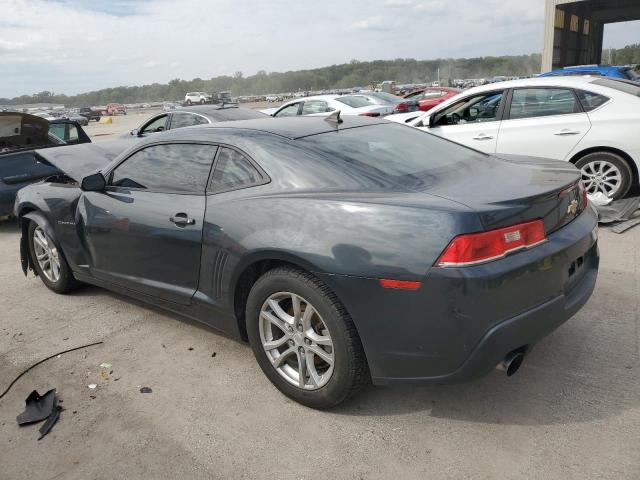 2G1FA1E35E9301210 - 2014 CHEVROLET CAMARO LS SILVER photo 2