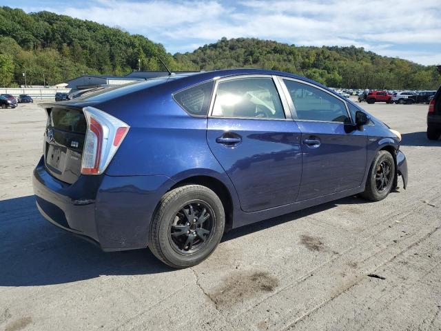 JTDKN3DU6D0350974 - 2013 TOYOTA PRIUS 蓝色 照片 3