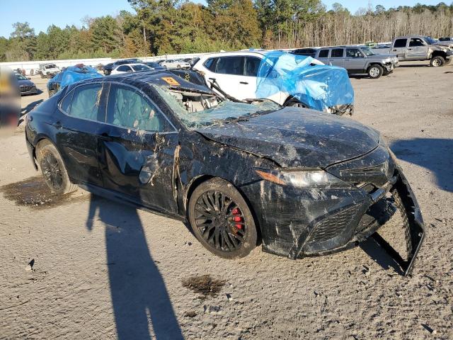 4T1T11AK7RU849155 - 2024 TOYOTA CAMRY SE NIGHT SHADE BLACK photo 4