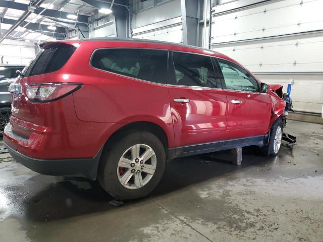1GNKVGKD0EJ332998 - 2014 CHEVROLET TRAVERSE LT 红色 照片 3