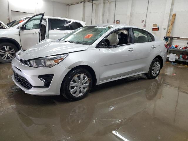 3KPA24AD7ME429124 - 2021 KIA RIO LX SILVER photo 1