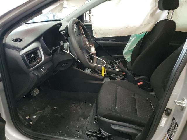 3KPA24AD7ME429124 - 2021 KIA RIO LX SILVER photo 7