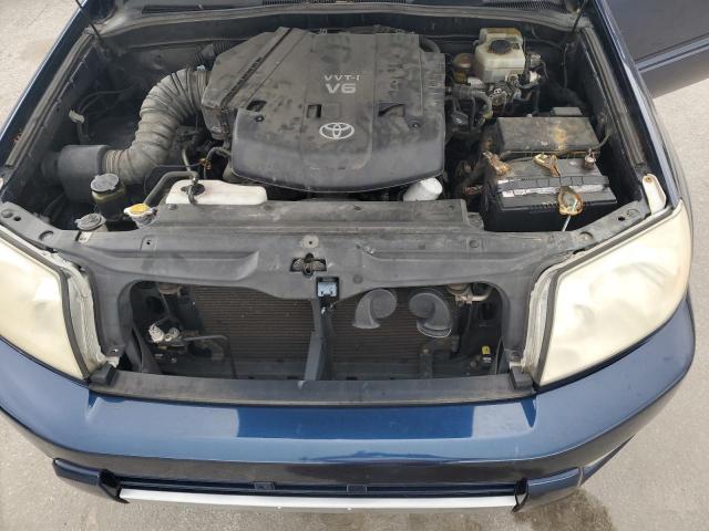 JTEZU14R048010220 - 2004 TOYOTA 4RUNNER SR5 ლურჯი ფოტო 12