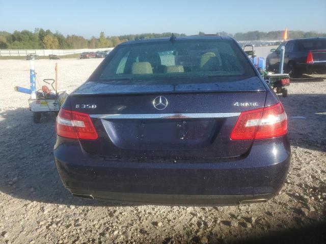 WDDHF8HB7BA357281 - 2011 MERCEDES-BENZ E 350 4MATIC BLUE photo 6